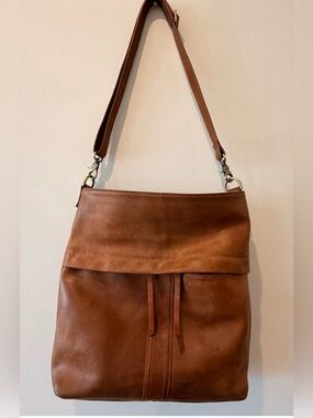 Smooth Brown Leather Bag